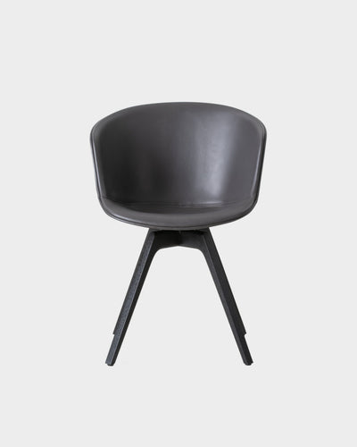 Mono V3 Dining Chair - Dark Brown Trevisio Leather