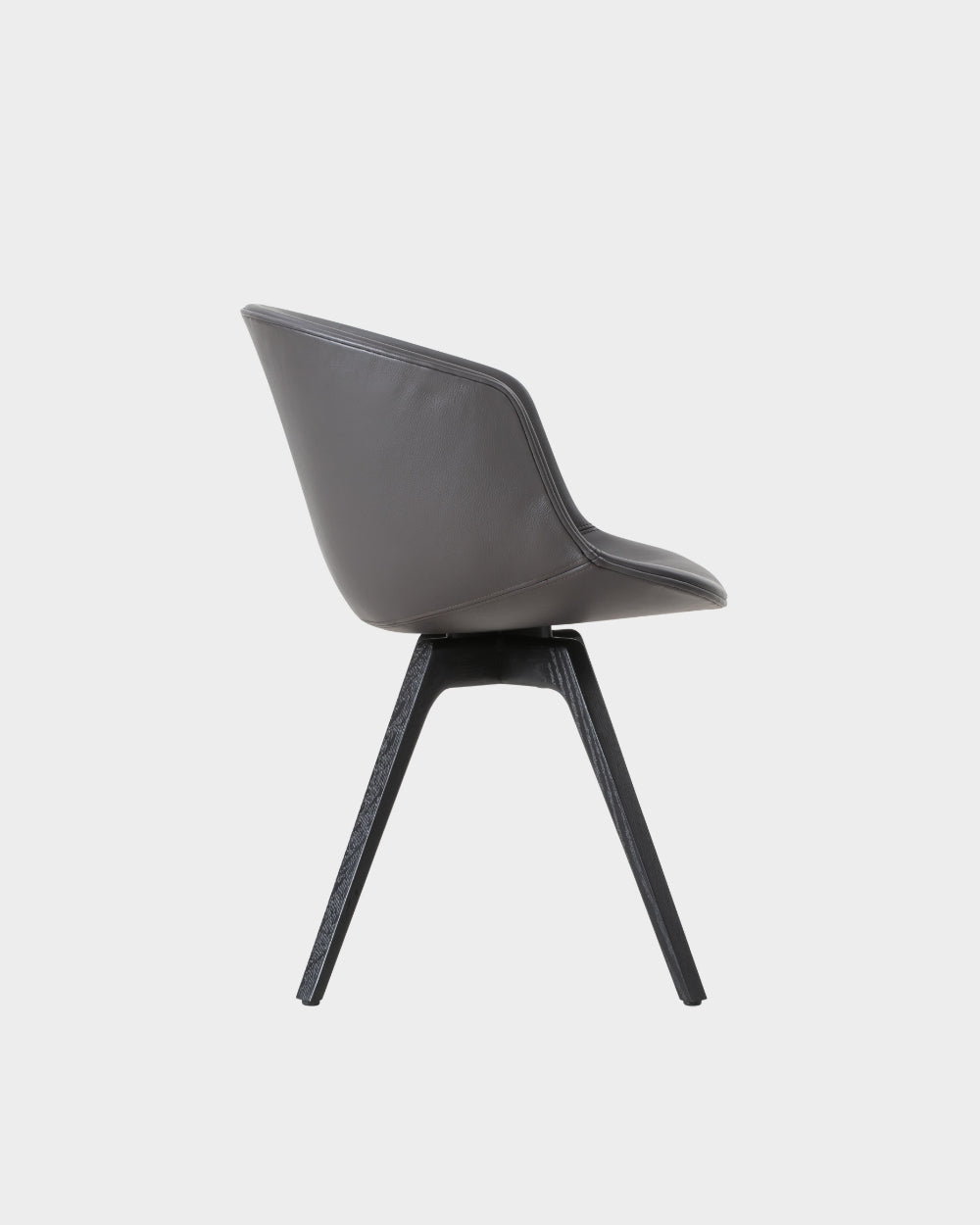 Mono V3 Dining Chair - Dark Brown Trevisio Leather