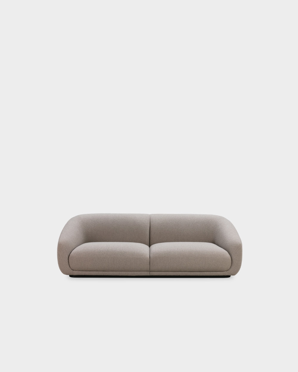 Montholon 2.5 Seater Sofa - Light Brown Boucle-Cuddle 04