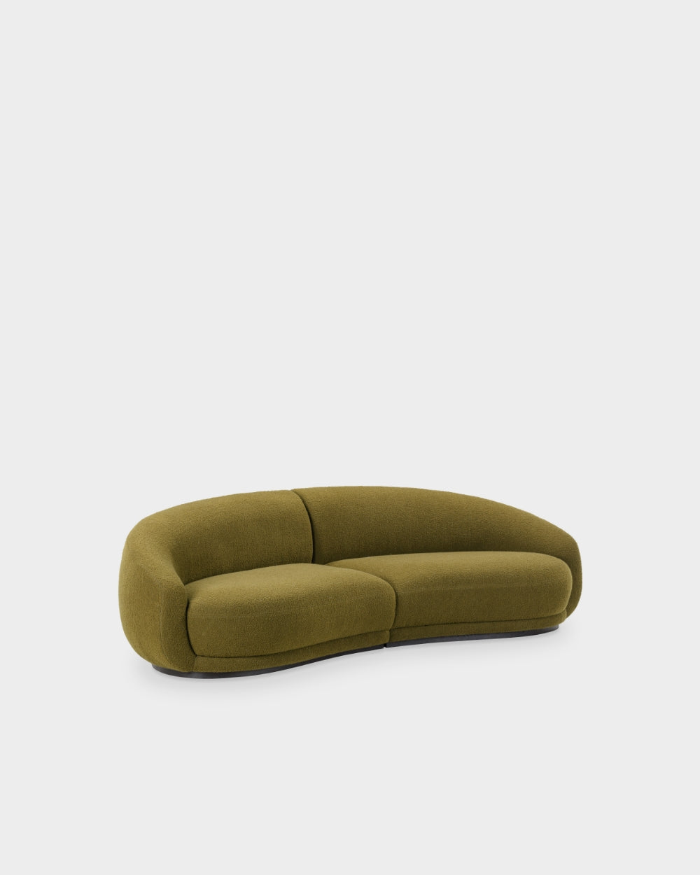 Montholon Curved 3 Seater Sofa - Dijon-Baru 0950