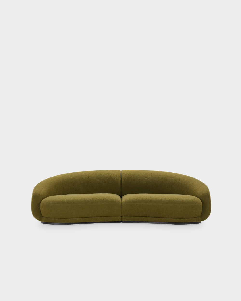 Montholon Curved 3 Seater Sofa - Dijon-Baru 0950