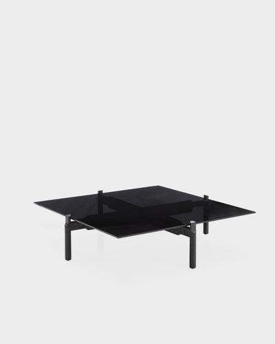 Notch Square Coffee Table - Large - Black
