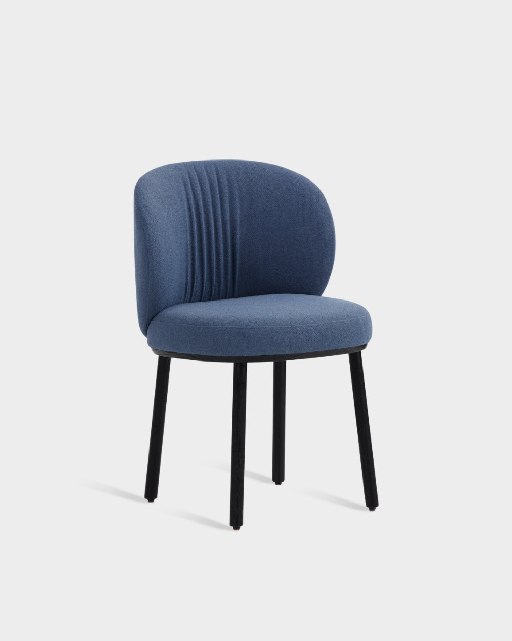 Ovata Dining Chair - Black - Ink Blue-Grain 66232
