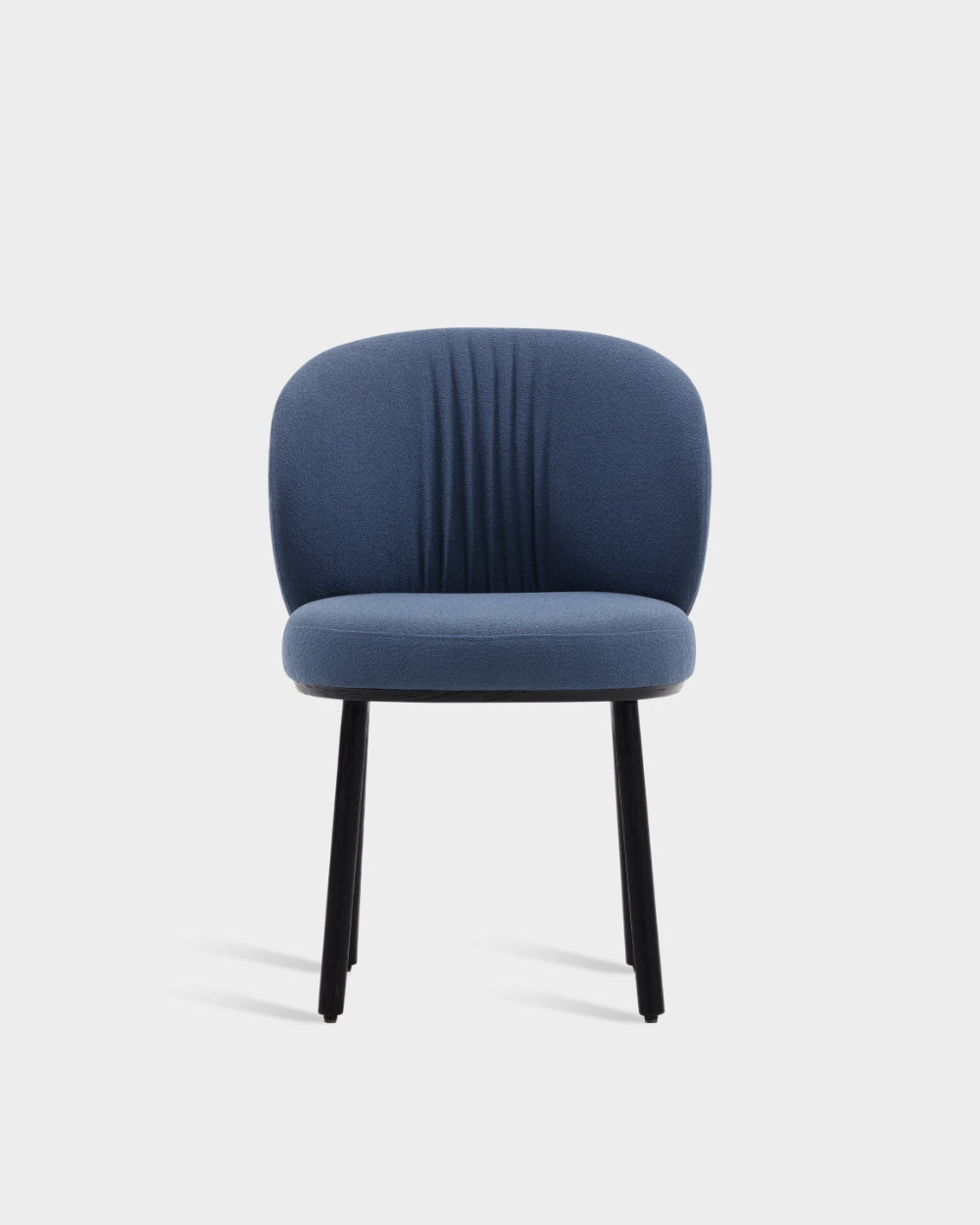 Ovata Dining Chair - Black - Ink Blue-Grain 66232