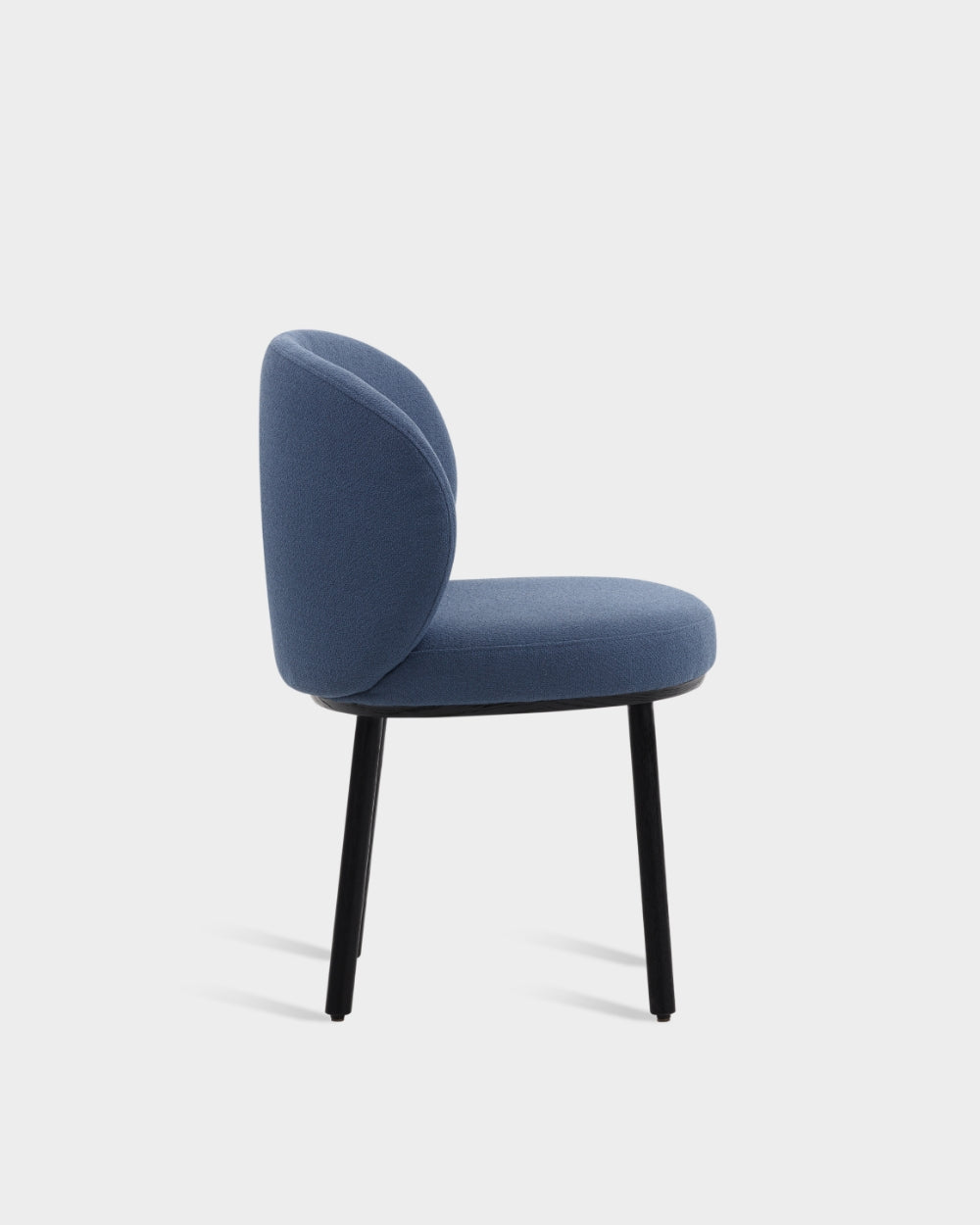 Ovata Dining Chair - Black - Ink Blue-Grain 66232