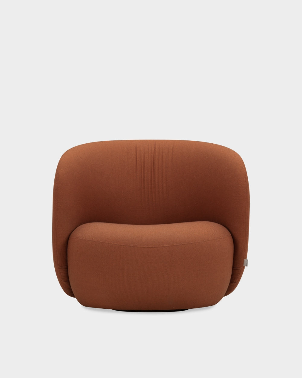 Ovata Large Lounge Chair - Clay Red-Umber 63129