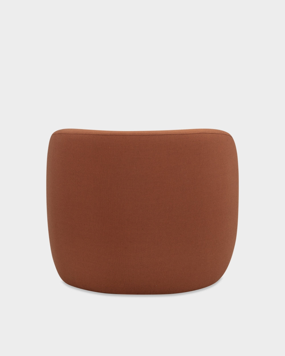 Ovata Large Lounge Chair - Clay Red-Umber 63129