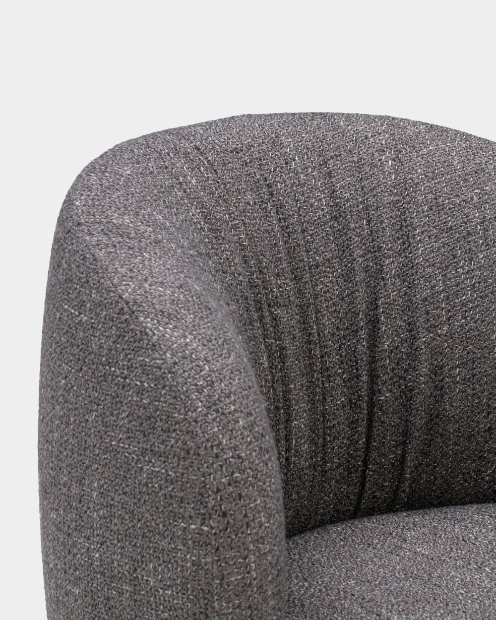 Ovata Small Lounge Chair - Grey-Alma 04