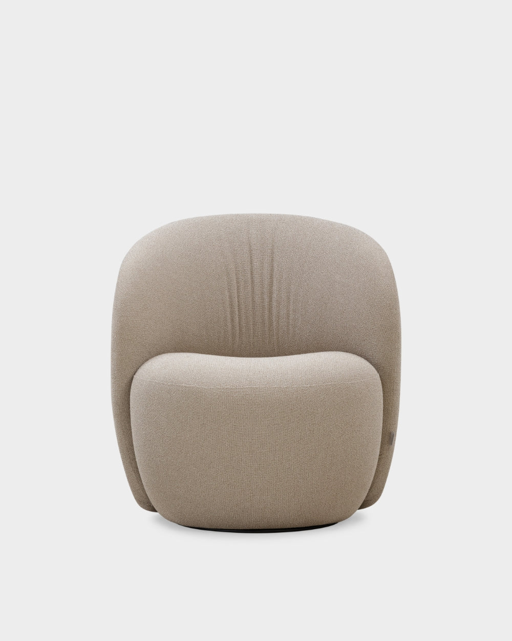 Ovata Small Lounge Chair - Light Brown-Grain 61253