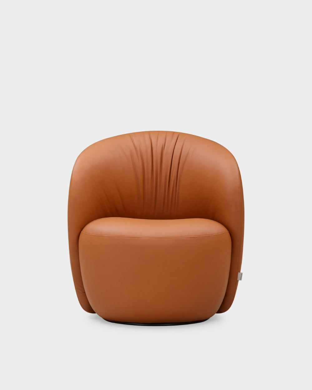 Ovata Small Lounge Chair - Cognac Parma Leather