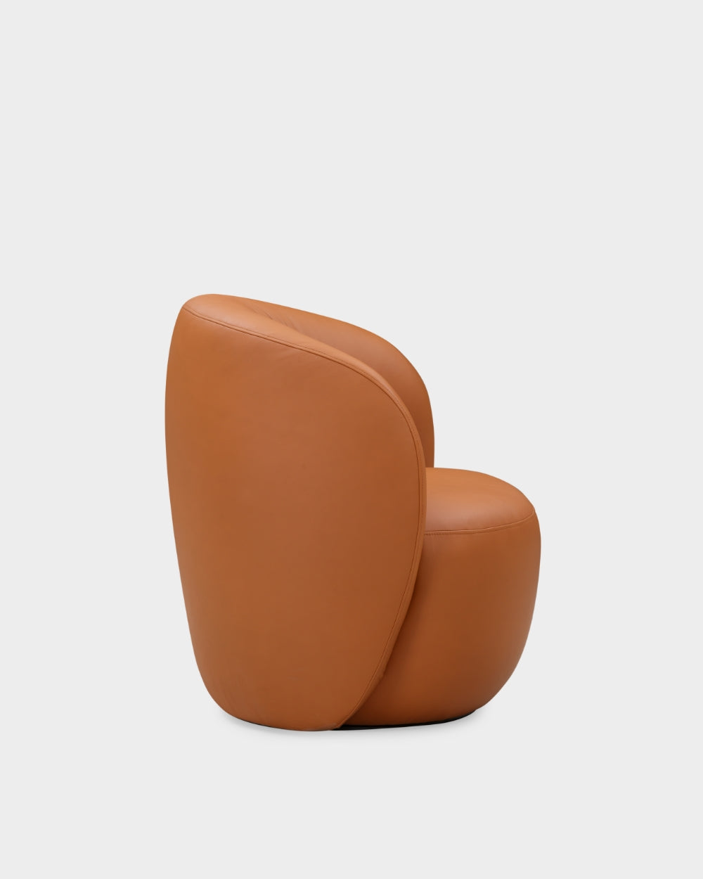 Ovata Small Lounge Chair - Cognac Parma Leather
