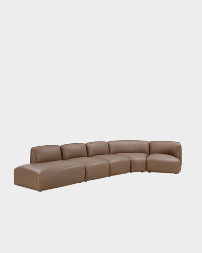 Panorama V2 Modular Sofa - Sable Barona Leather