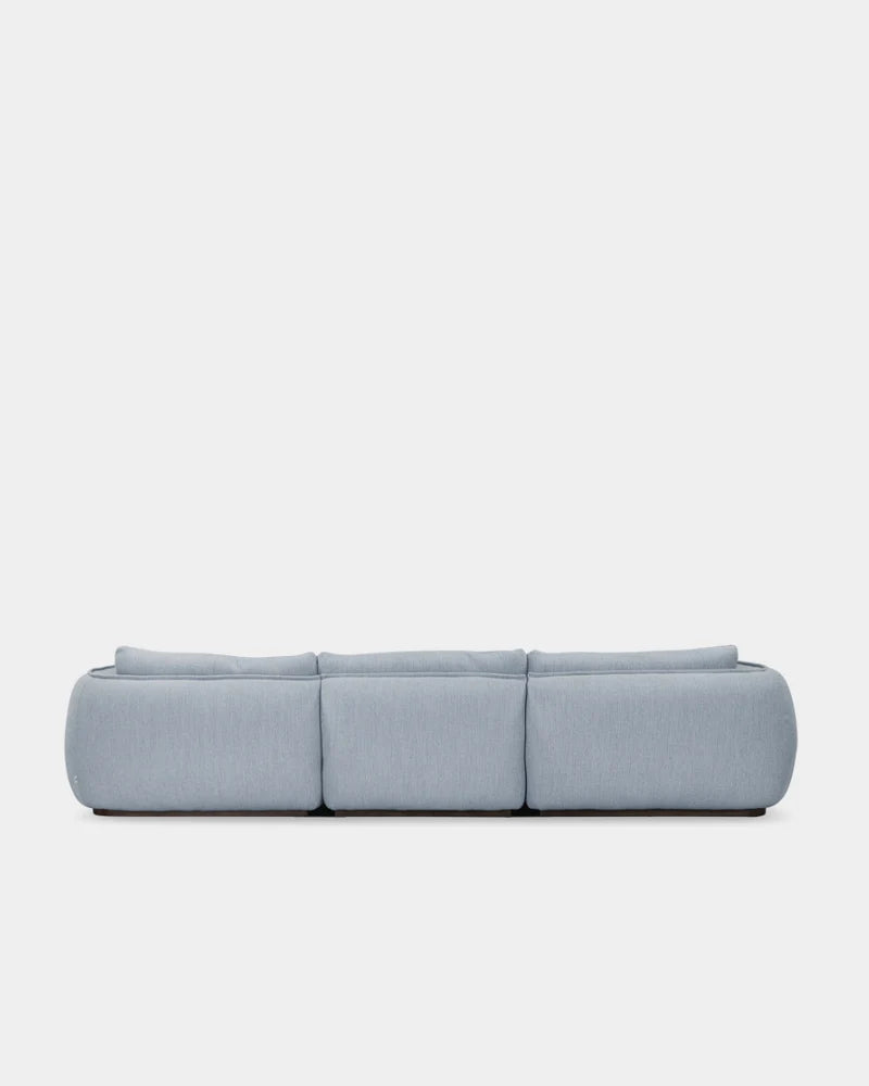 Ridge 3 Seater Sofa - Pebble-Ecriture 0710