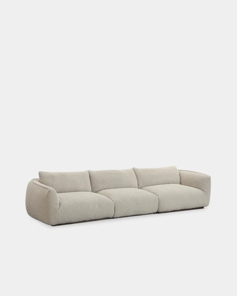 Ridge 3 Seater Sofa - Light Brown-Silenzio 02