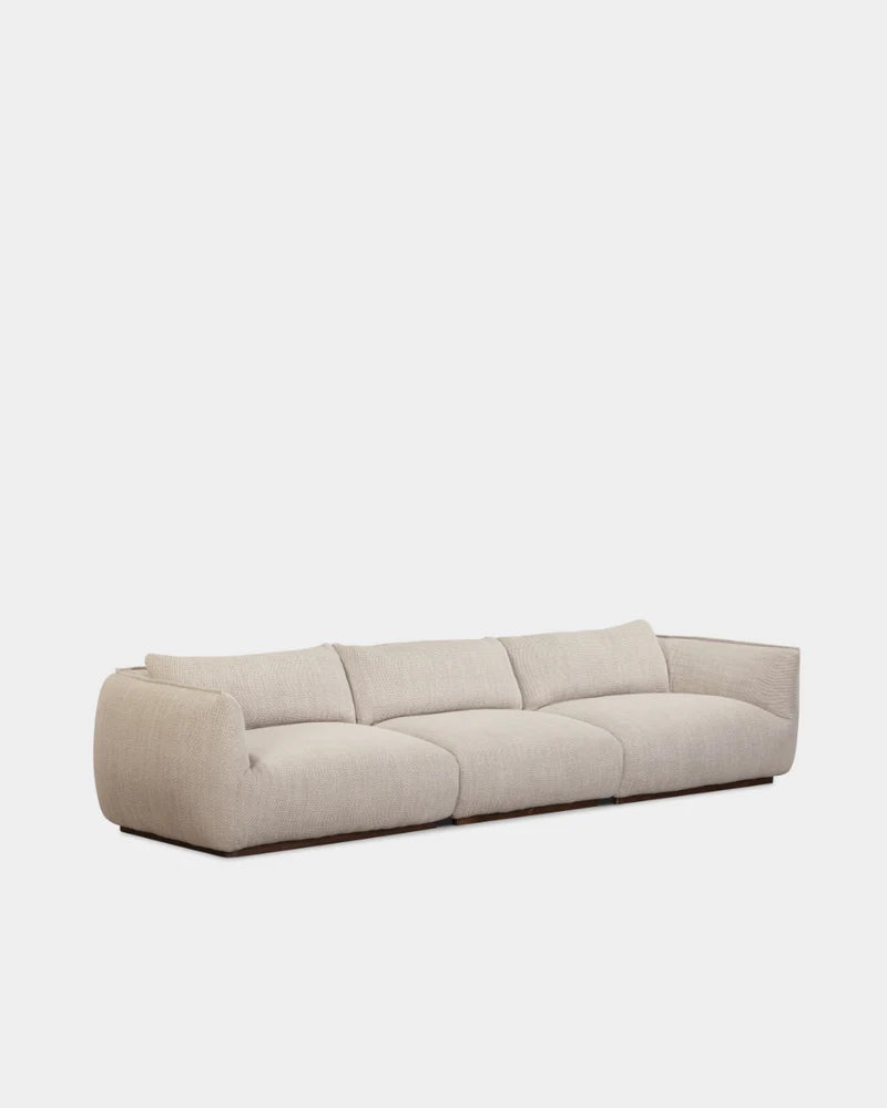 Ridge 3 Seater Sofa - Oatmeal-Turn 02