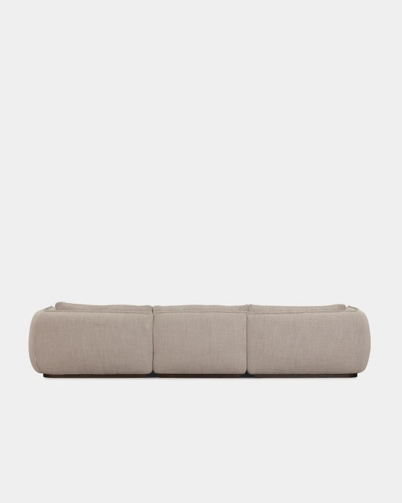 Ridge 3 Seater Sofa - Oatmeal-Turn 02