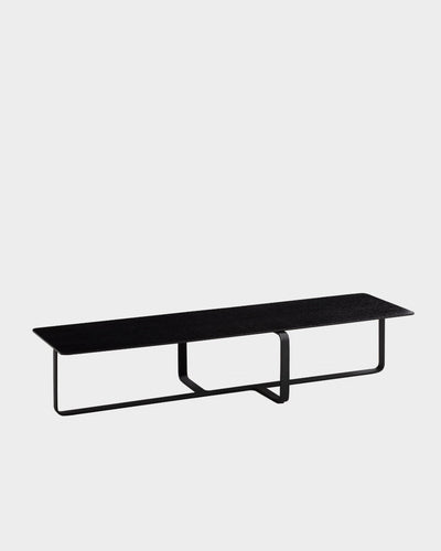 Root Long Rectangular Coffee Table - Black