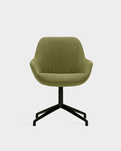 Sinum Swivel Arm Chair - Moss-Glow 10