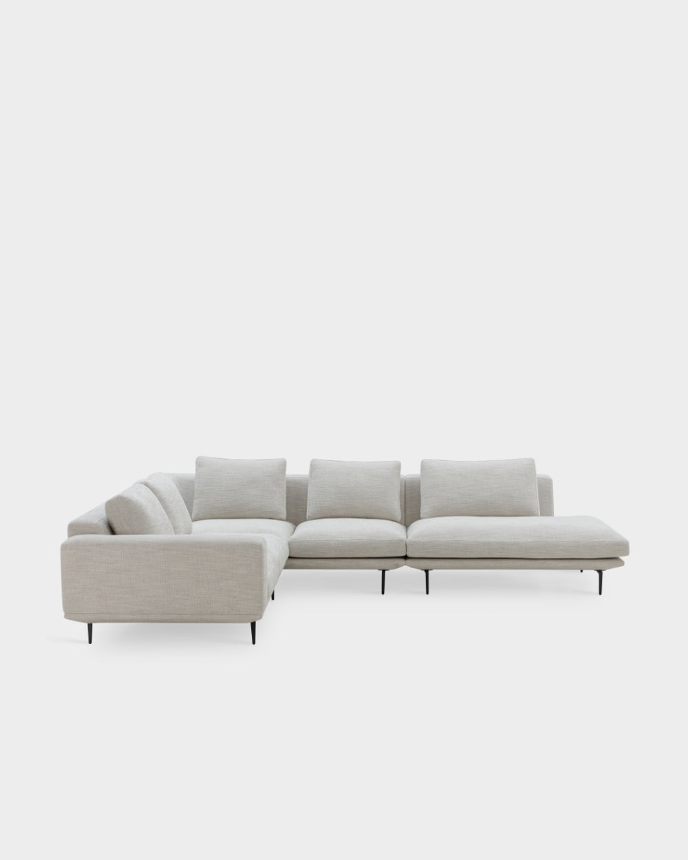 Surface V1 L Shape Sofa - Light Grey-Julie 04