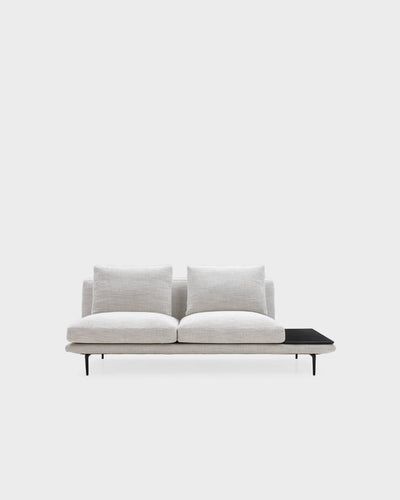 Surface 2 Seater Sofa - Light Grey-Julie 04
