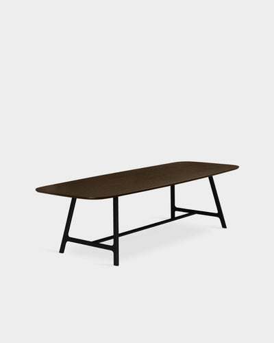 Vector Dining Table - 2200mm - Dark Brown