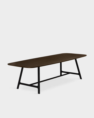 Vector Dining Table - 2700mm - Dark Brown