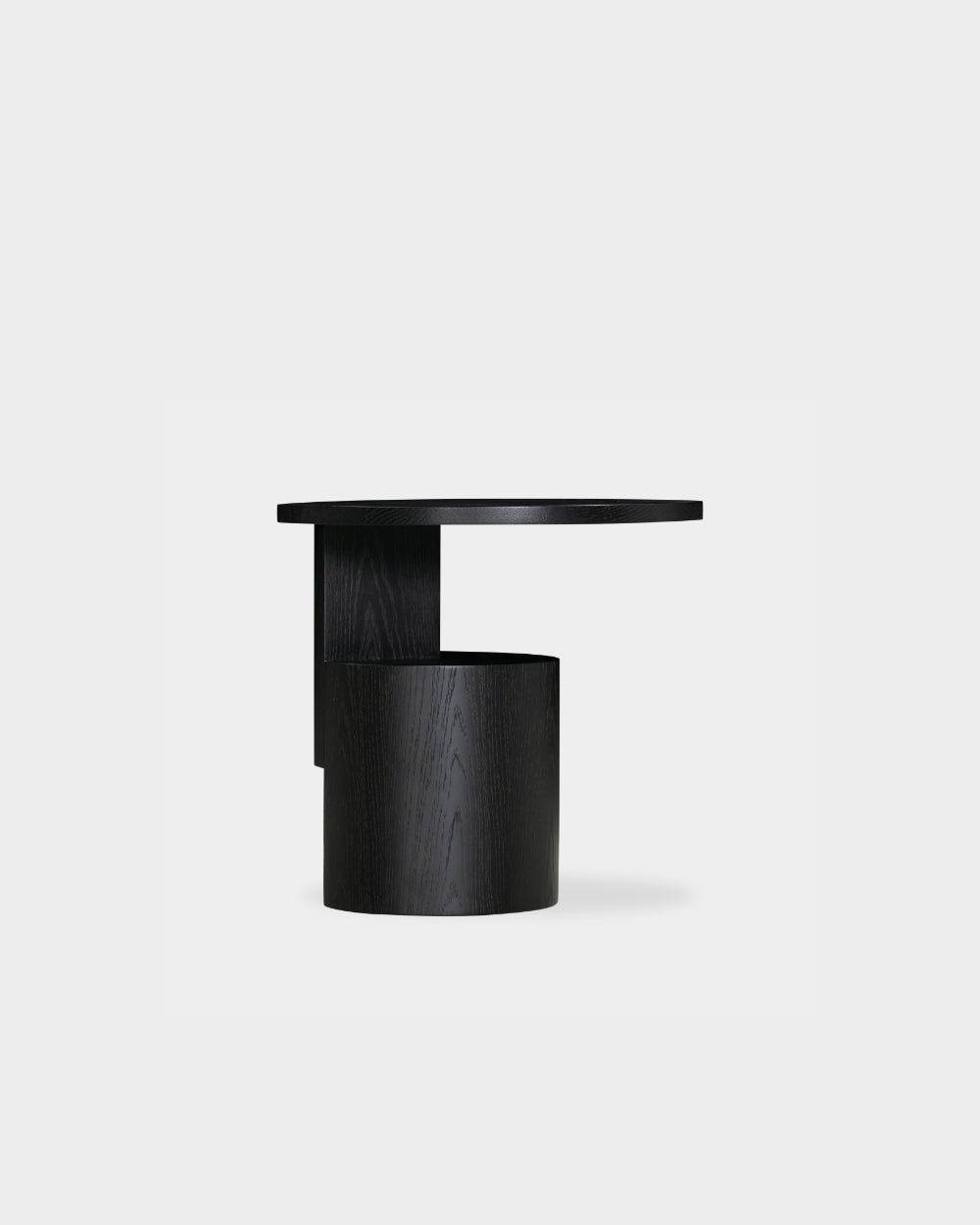 Wedge Side Table - Low - Black