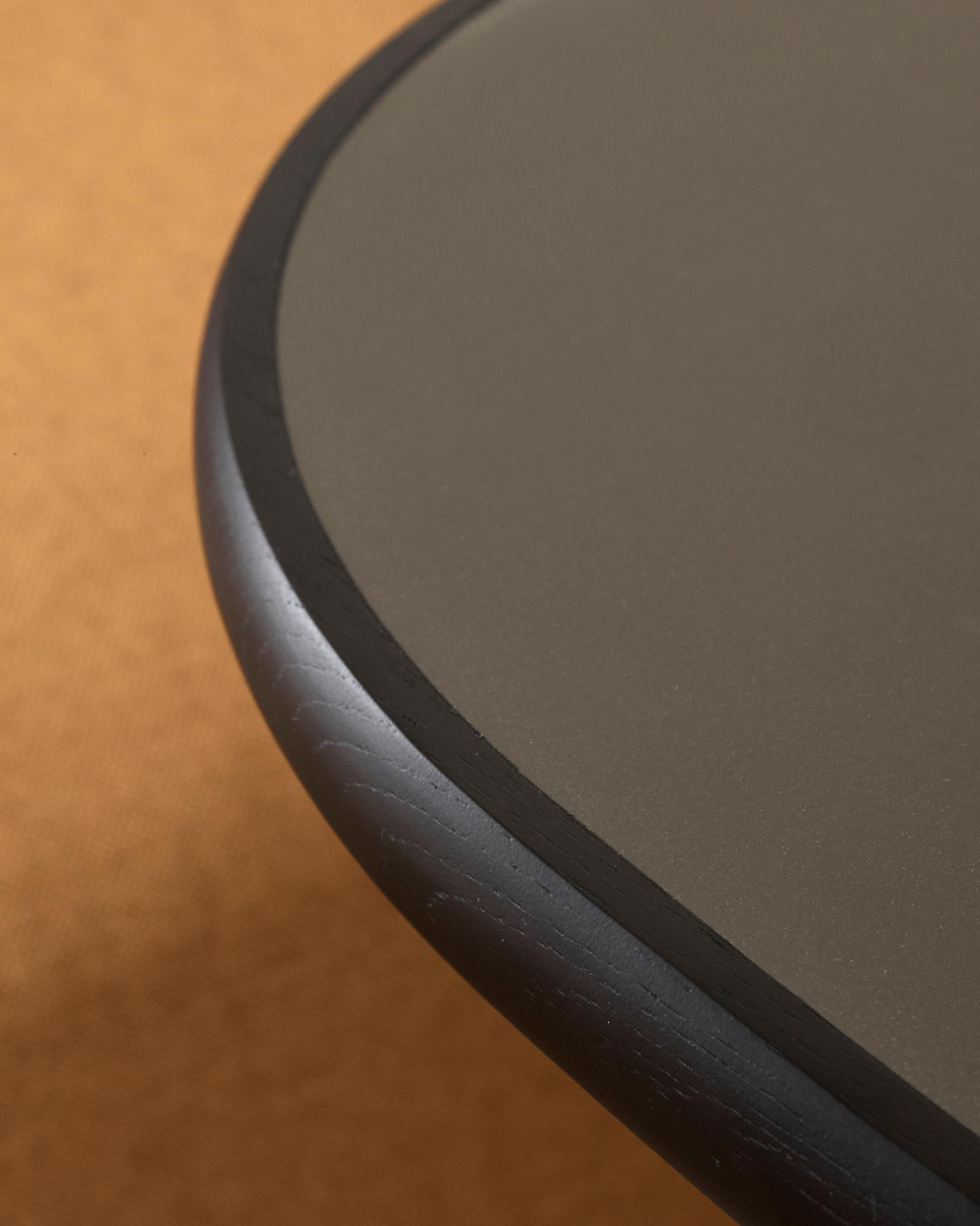 Panorama Dining Table - Black Linolenum