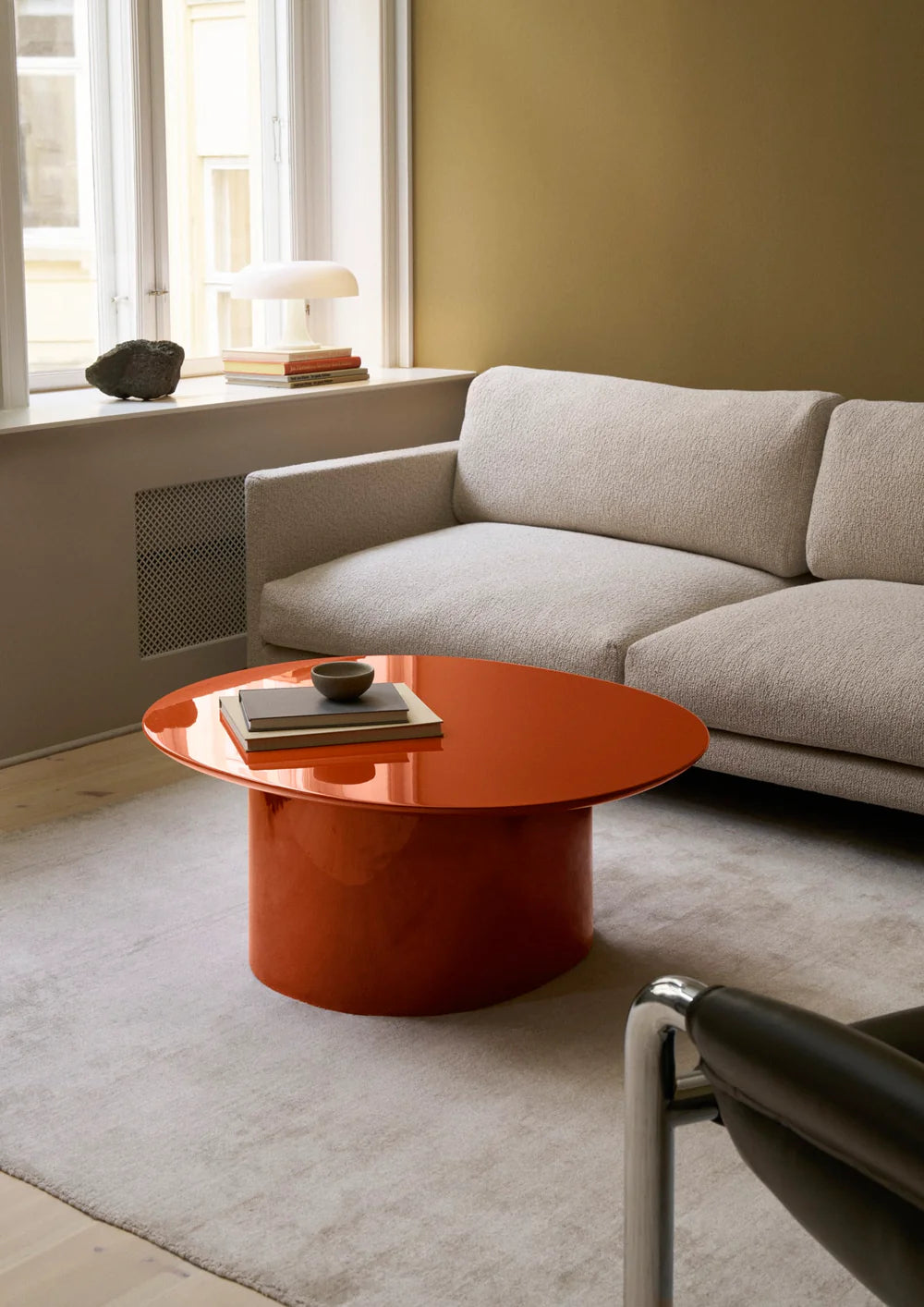 Kin Coffee Table - Burnt Orange