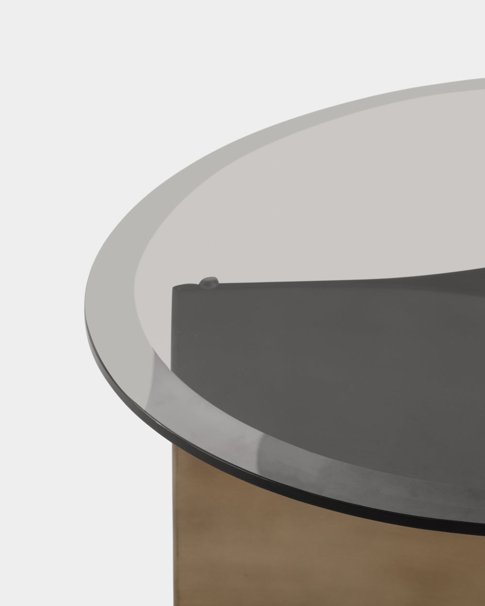 Arc Table - 500mm - Brass