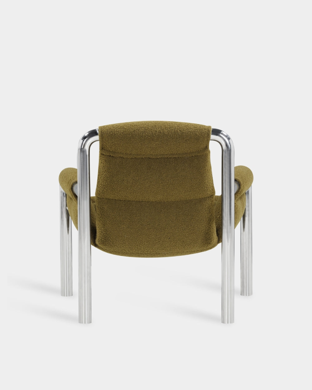Atli Lounge Chair - Chrome - Dijon-Baru 0950