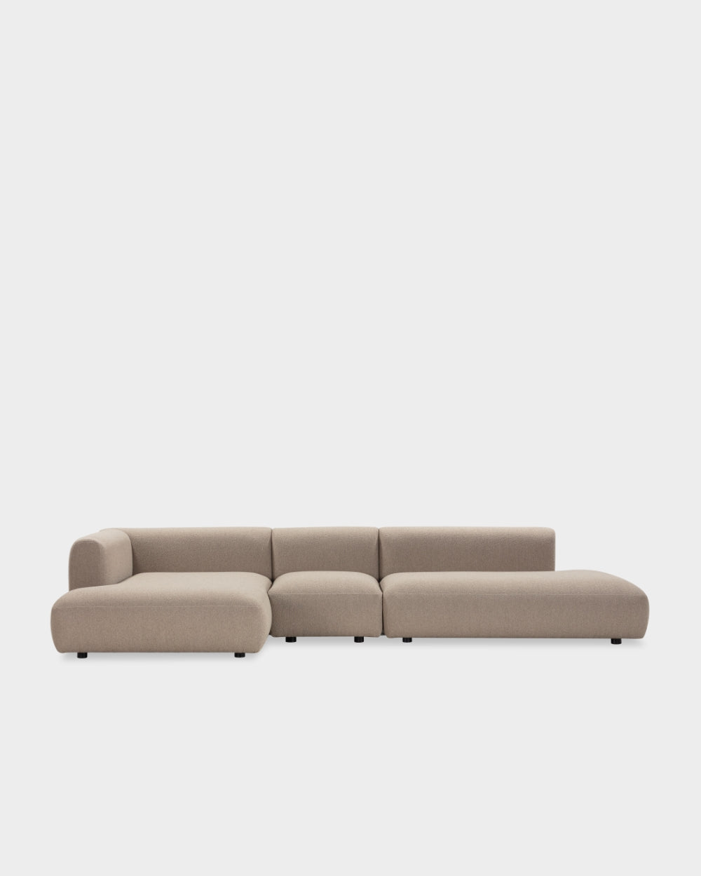 Boketto V10 Sofa - Light Brown Boucle-Cuddle 04
