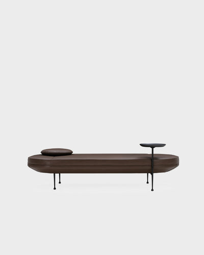Canoe Daybed - Marrone Parma Leather