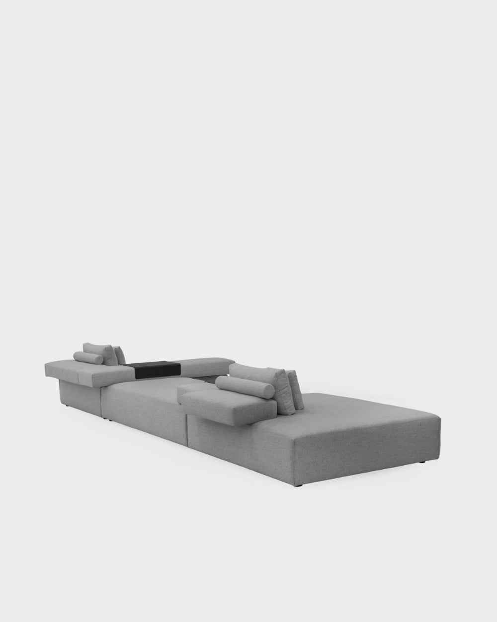 Cinder Block V3 Sofa - Light Grey-Agata 02
