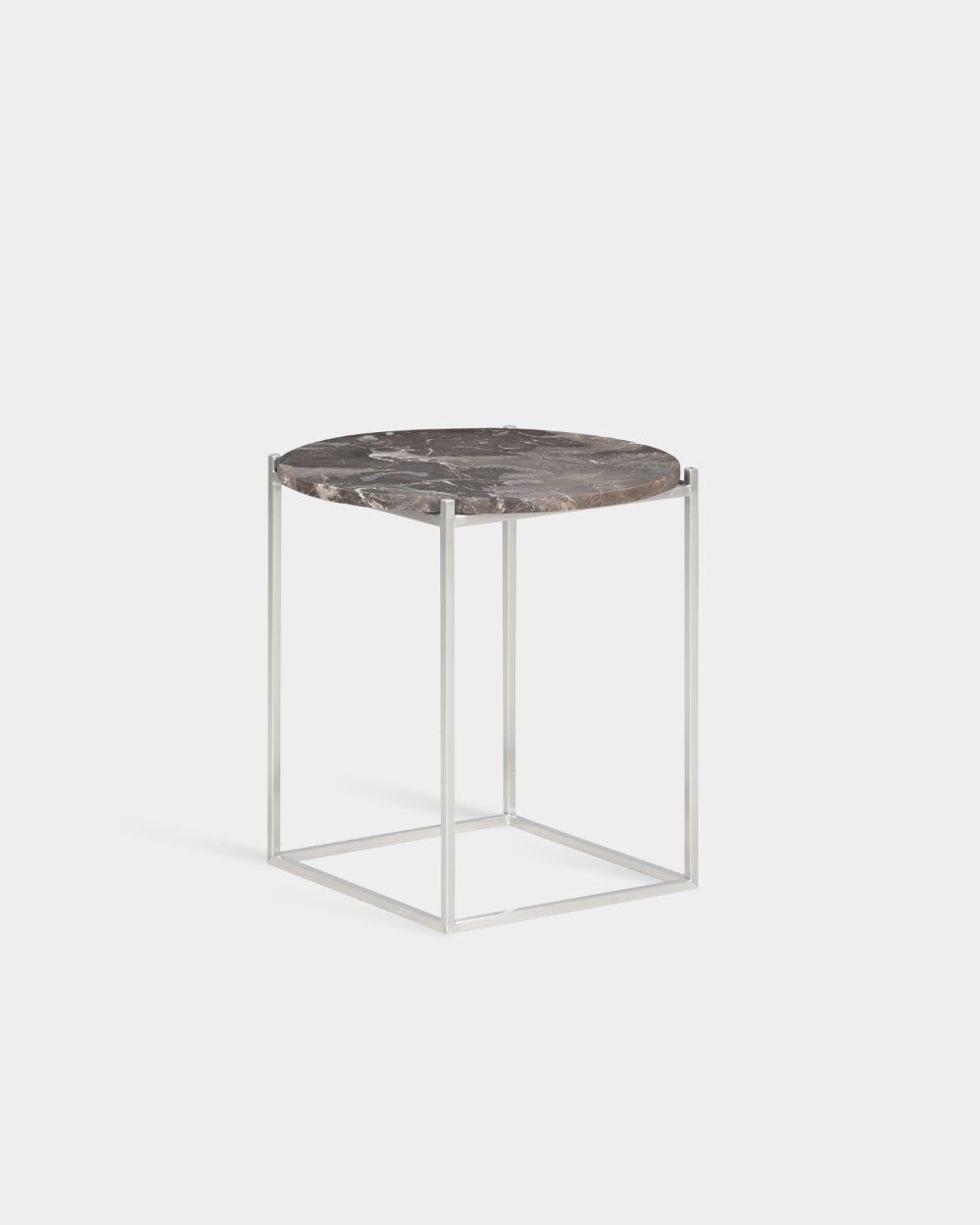 Circle Side Table - Pietra Grey Marble