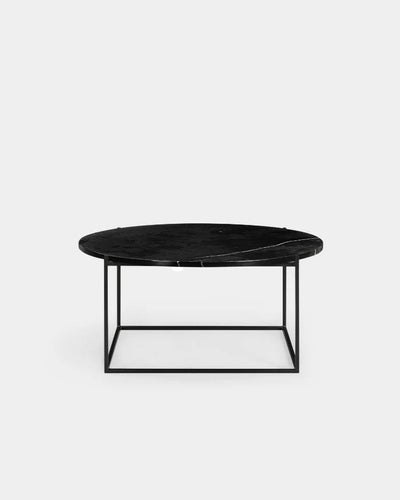 Circle Coffee Table - Nero Marquina Marble - Medium