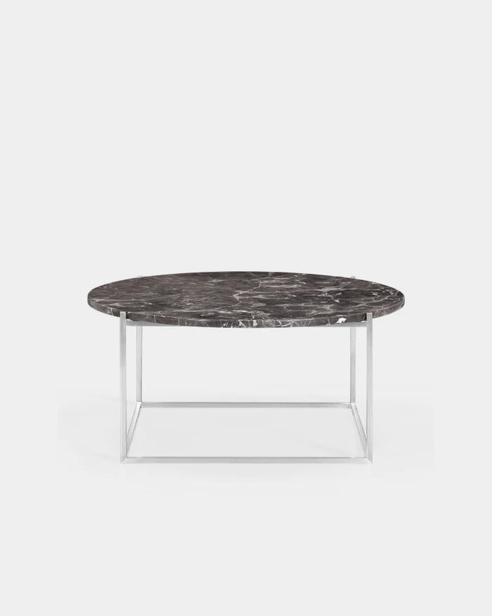 Circle Coffee Table - Pietra Grey Marble - Medium