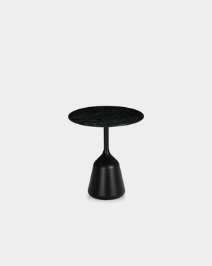 Coin Side Table - High - Black