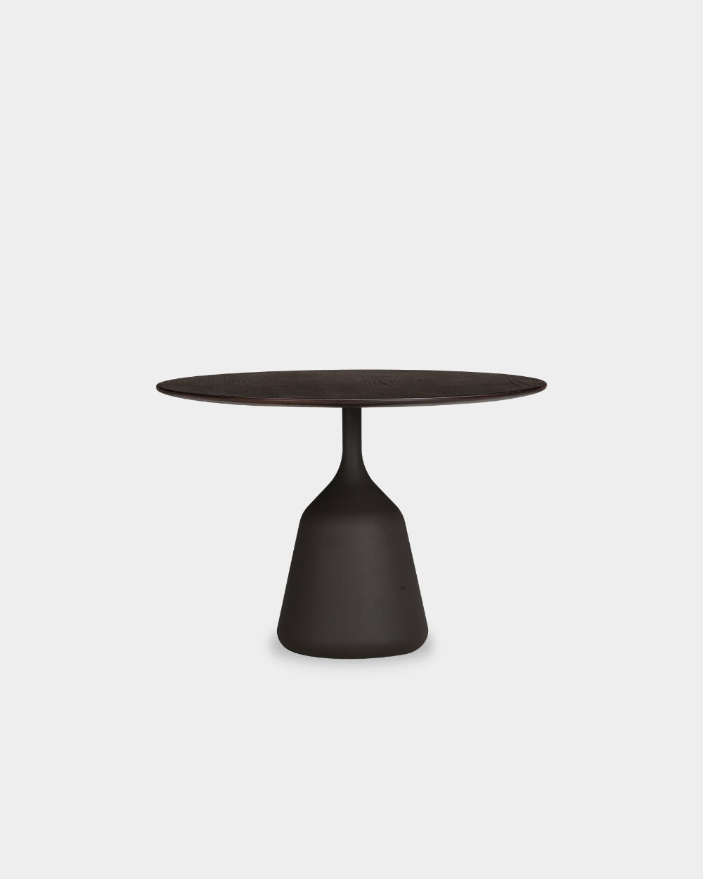 Coin Side Table - Low - Dark Brown
