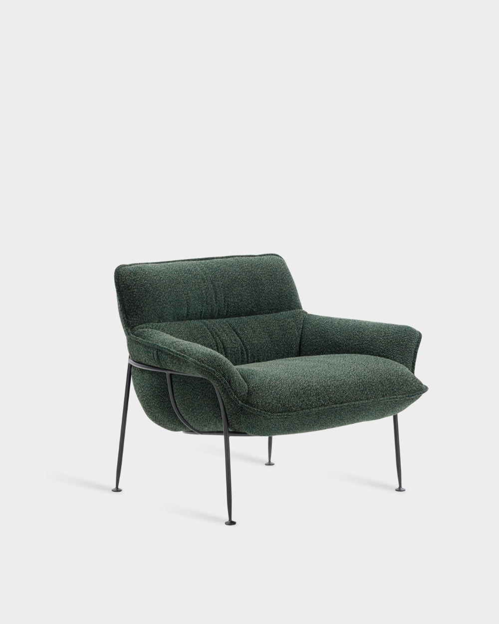 Duvet Lounge Chair - Black - Forest-Spectrum 10