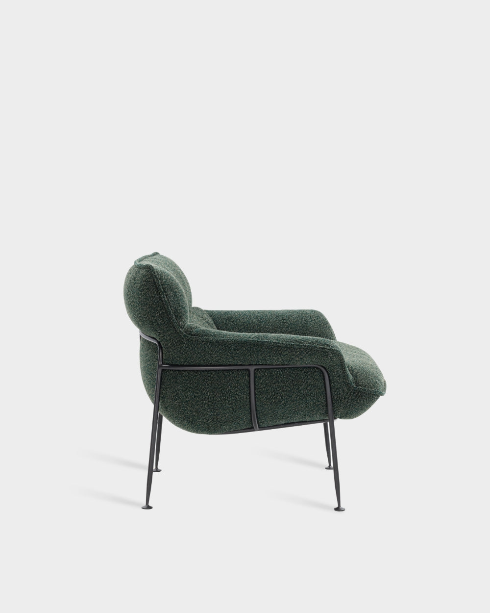 Duvet Lounge Chair - Black - Forest-Spectrum 10