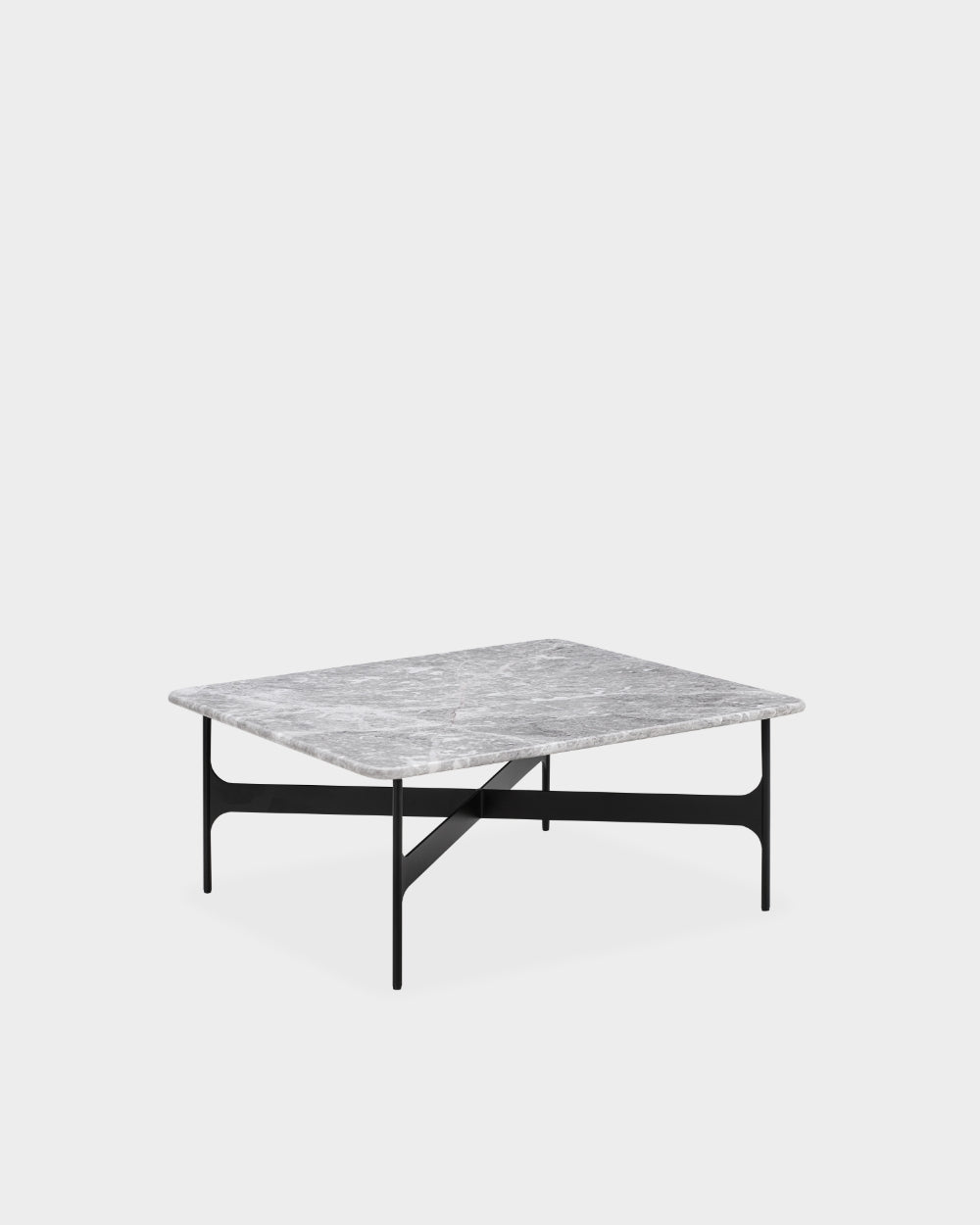Floema Square Coffee Table - Grey Marble