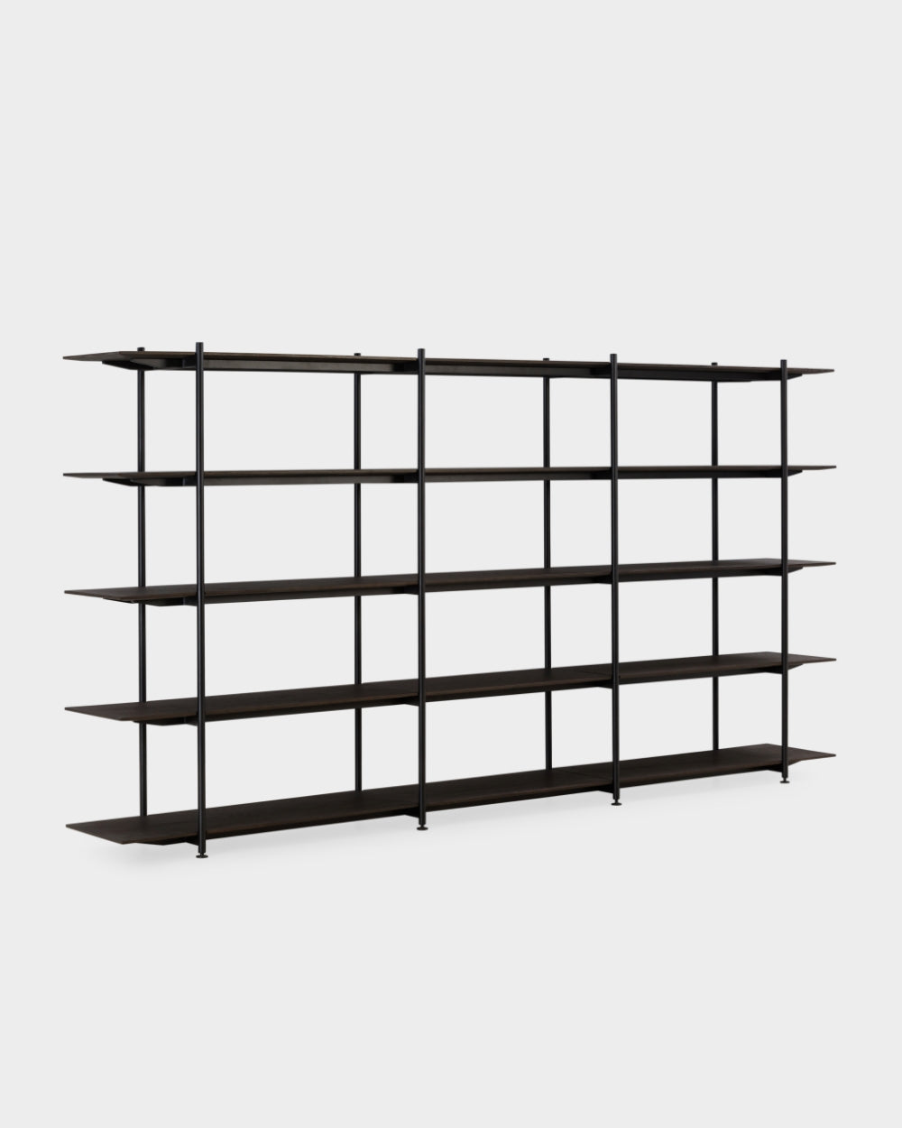Formal Shelving Configuration 12 - Dark Brown