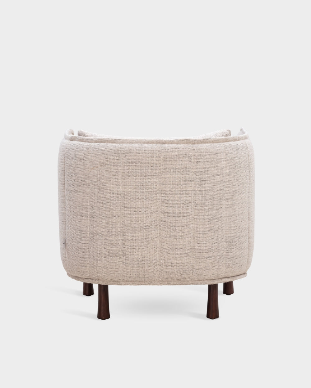 Kite Club Arm Chair - Dark Brown - Grey-Tivoli 02