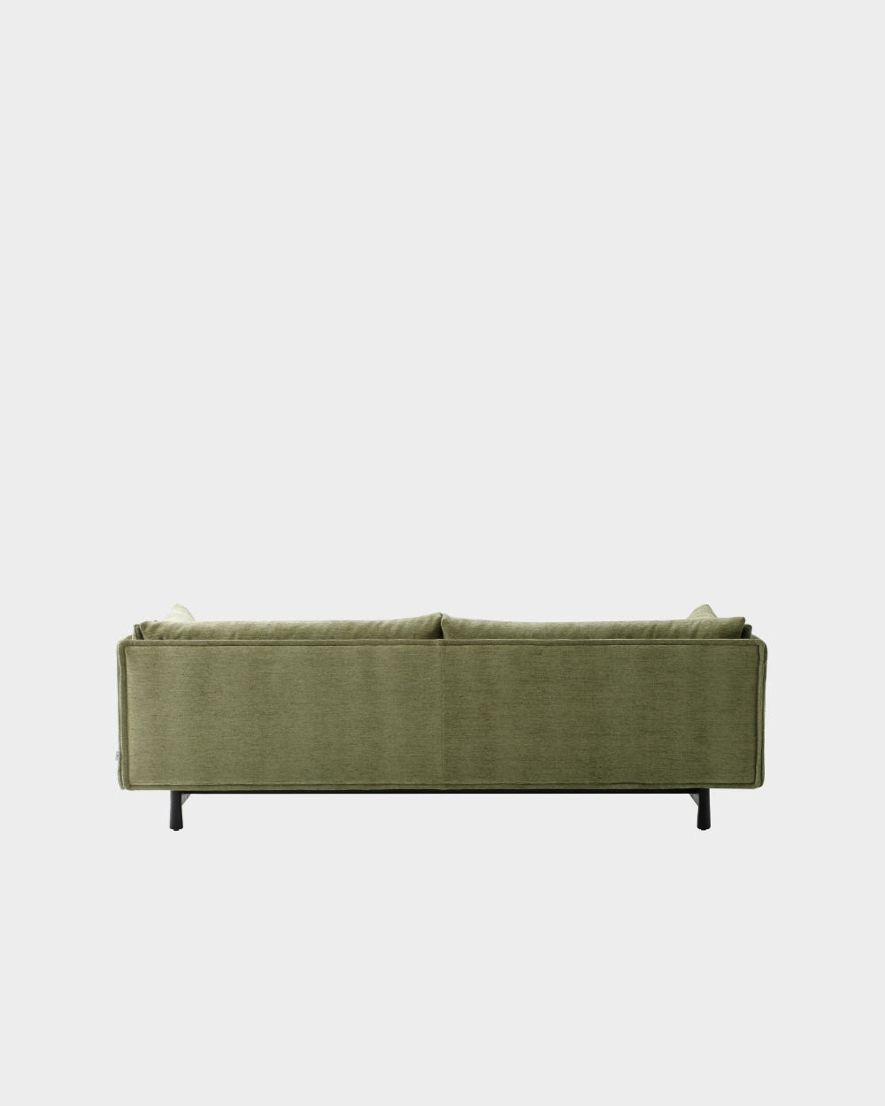 Kite 2.5 Seater Sofa - Black - Pistachio-Roco 06