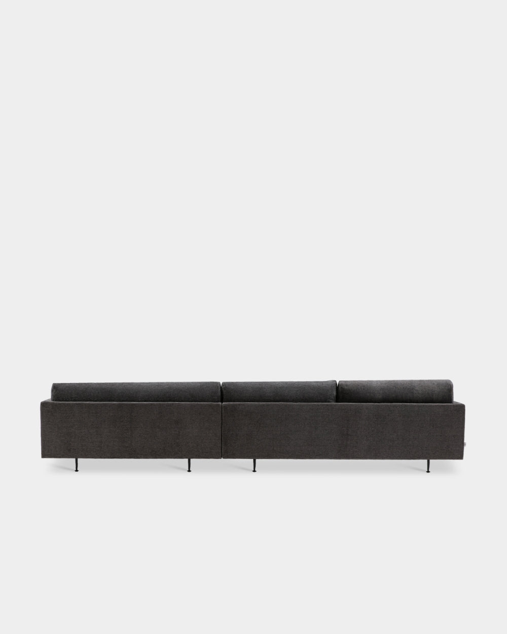 Maho V6 L Shape Sofa - Right Facing Chaise - Charcoal-Navona 06