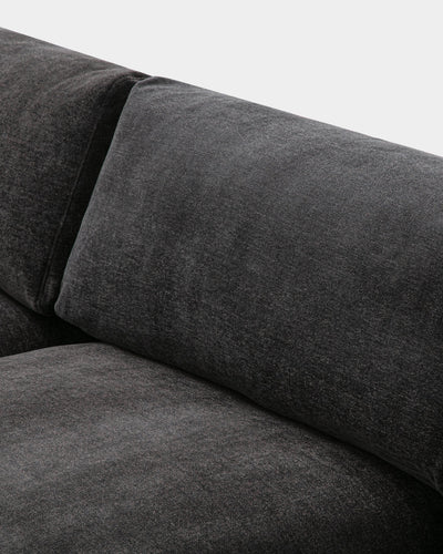 Maho V6 L Shape Sofa - Right Facing Chaise - Charcoal-Navona 06