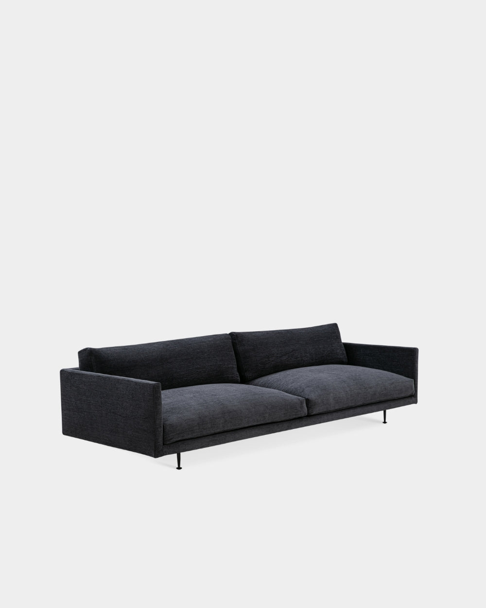 Maho 3 Seater Sofa - Charcoal-Roco 18