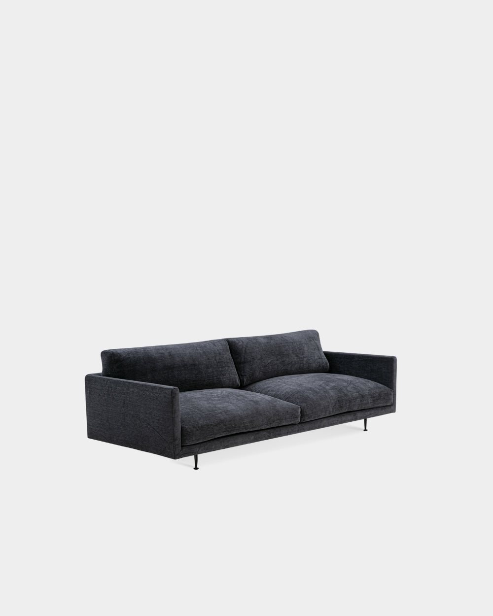 Maho 2.5 Seater Sofa - Charcoal-Roco 18