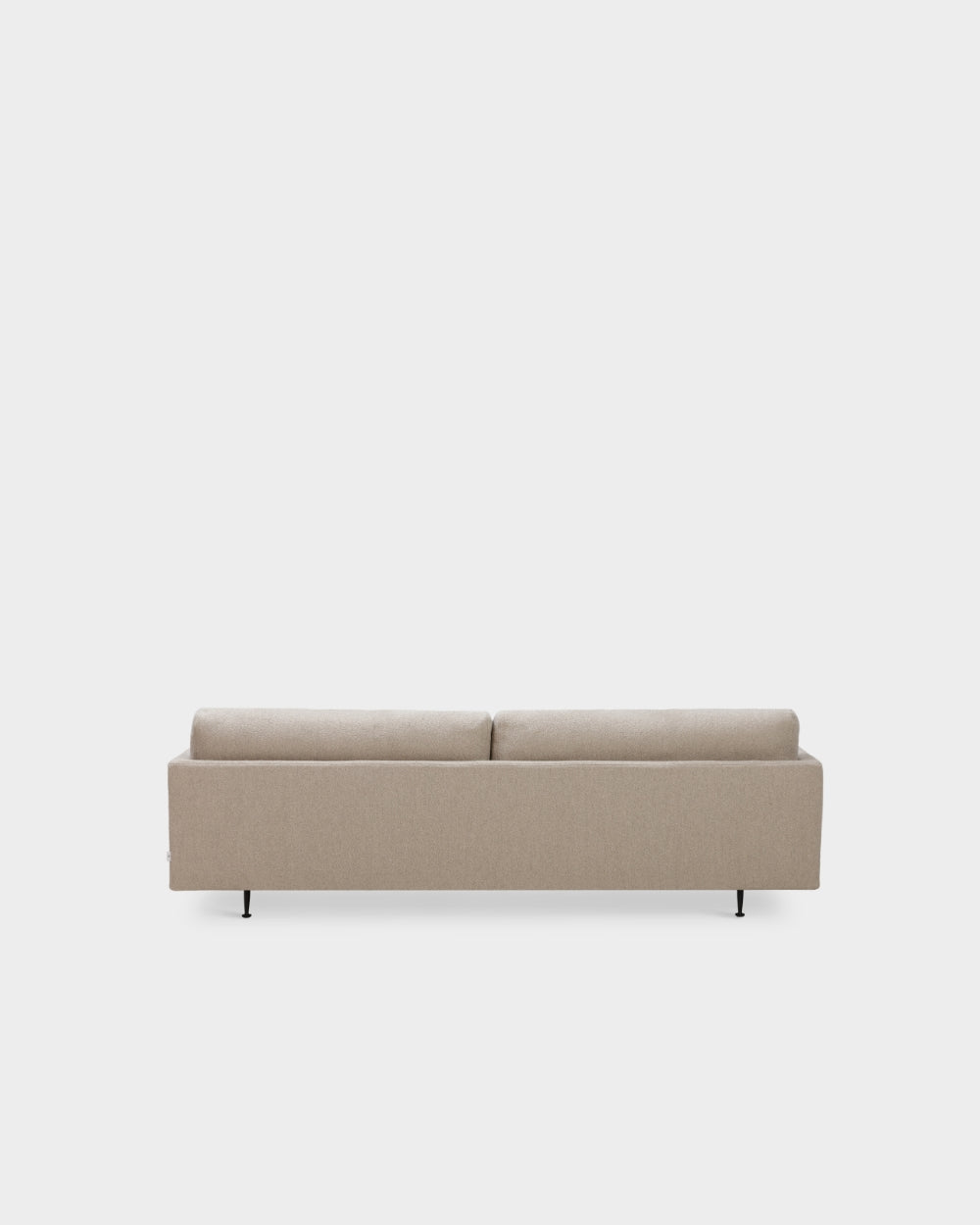 Maho 2.5 Seater Sofa - Light Brown Boucle-Cuddle 04